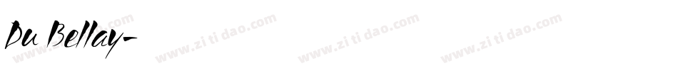 Du Bellay字体转换